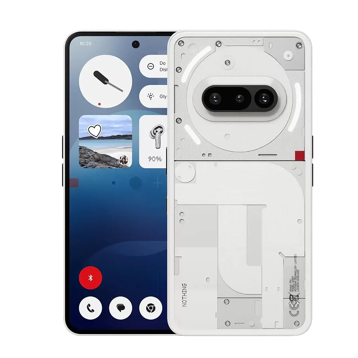 Смартфон Nothing Phone (3a) 12Gb / 256Gb White – купить по