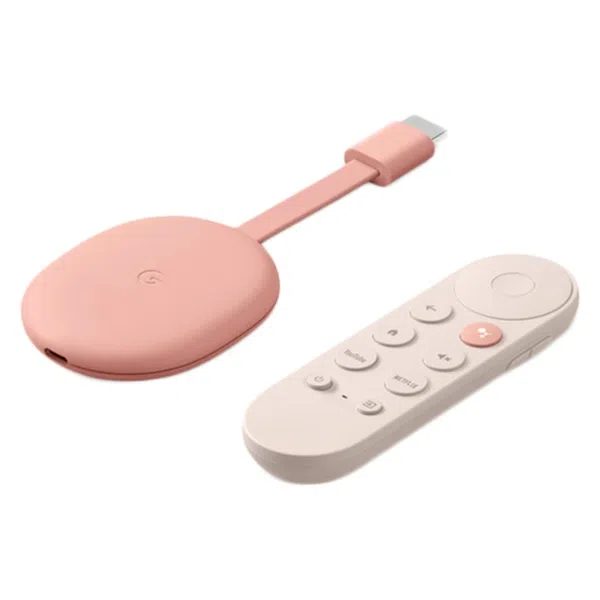Медиаплеер Google Chromecast c Google TV 4K Snow – купить по