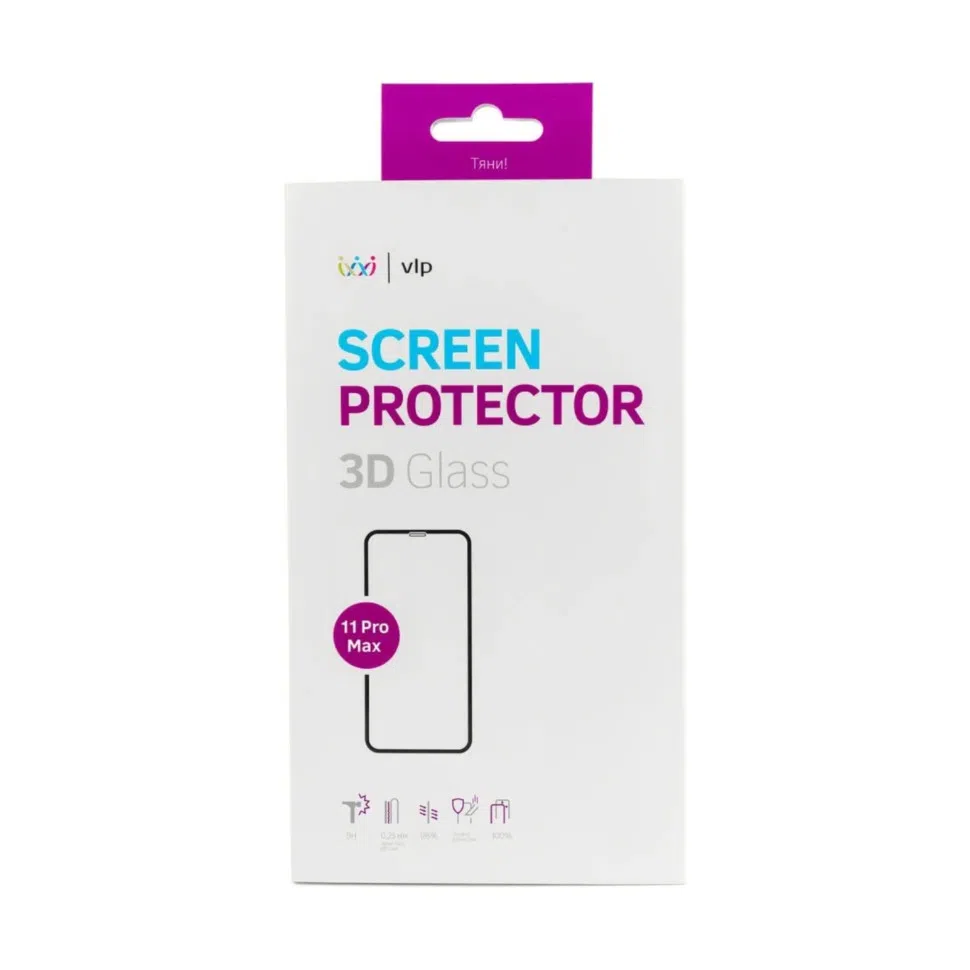 Защитное стекло Superior Protective 3D Glass iPhone 11 Pro Max / Xs Max фото 1