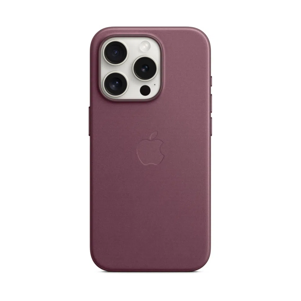 Чехол Apple iPhone 15 Pro FineWoven Case with MagSafe Mulberry