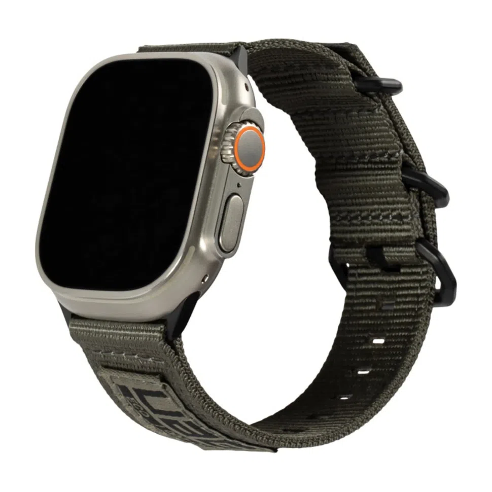 Ремешок UAG Nato Eco Strap для Apple Watch 49/45/44/42мм Foliage Green фото 1