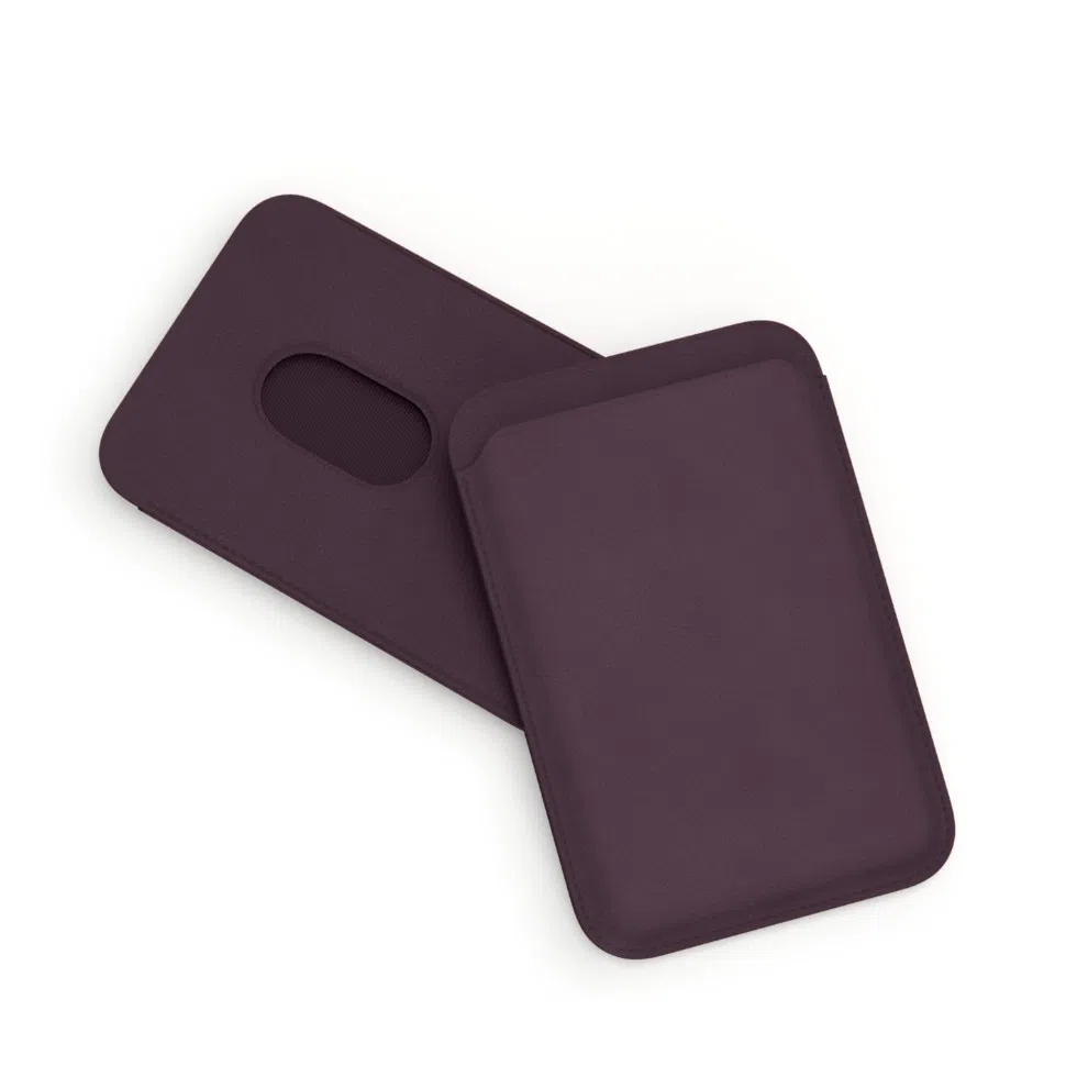 Магнитный бумажник Uzay MagSafe Marsala