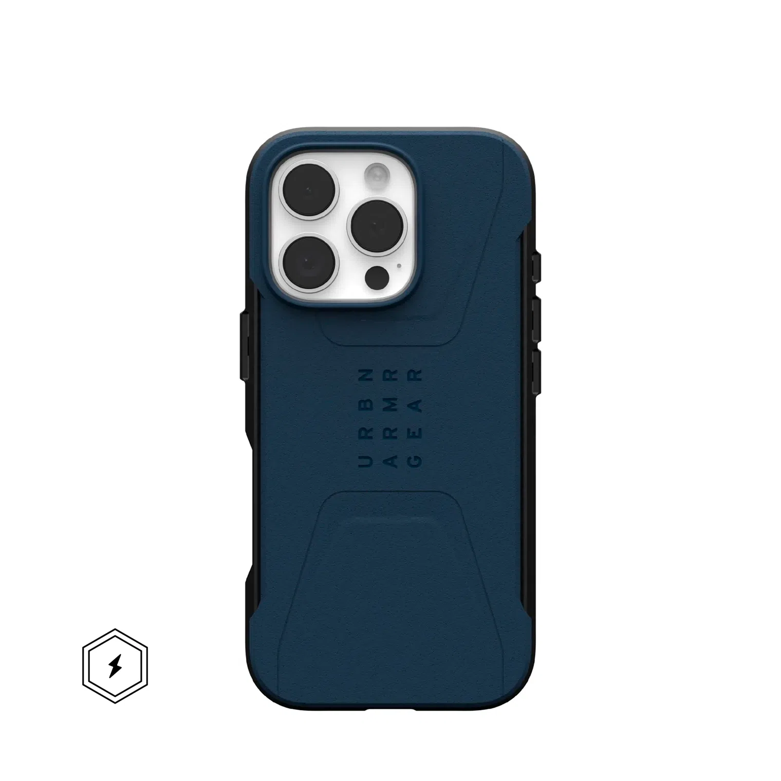Чехол UAG Civilian для iPhone 16 Pro  6.3" MagSafe Blue фото 1