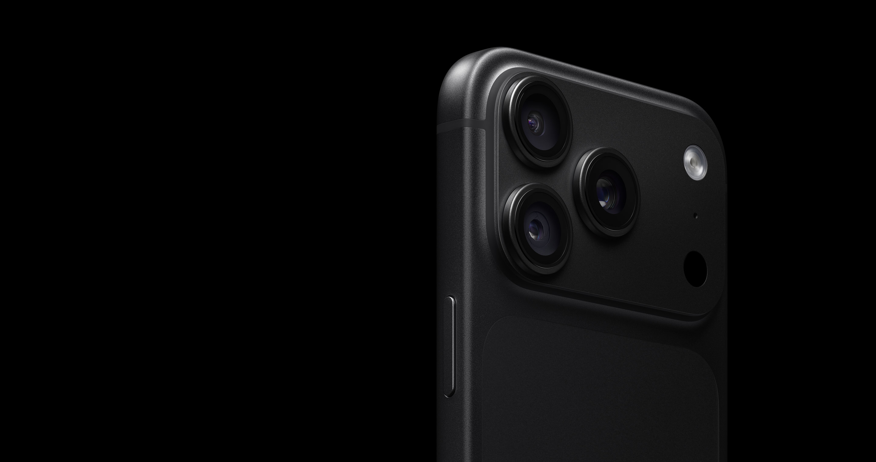 Apple iPhone 18 Pro Max в цвете Black — система камер Pro Fusion