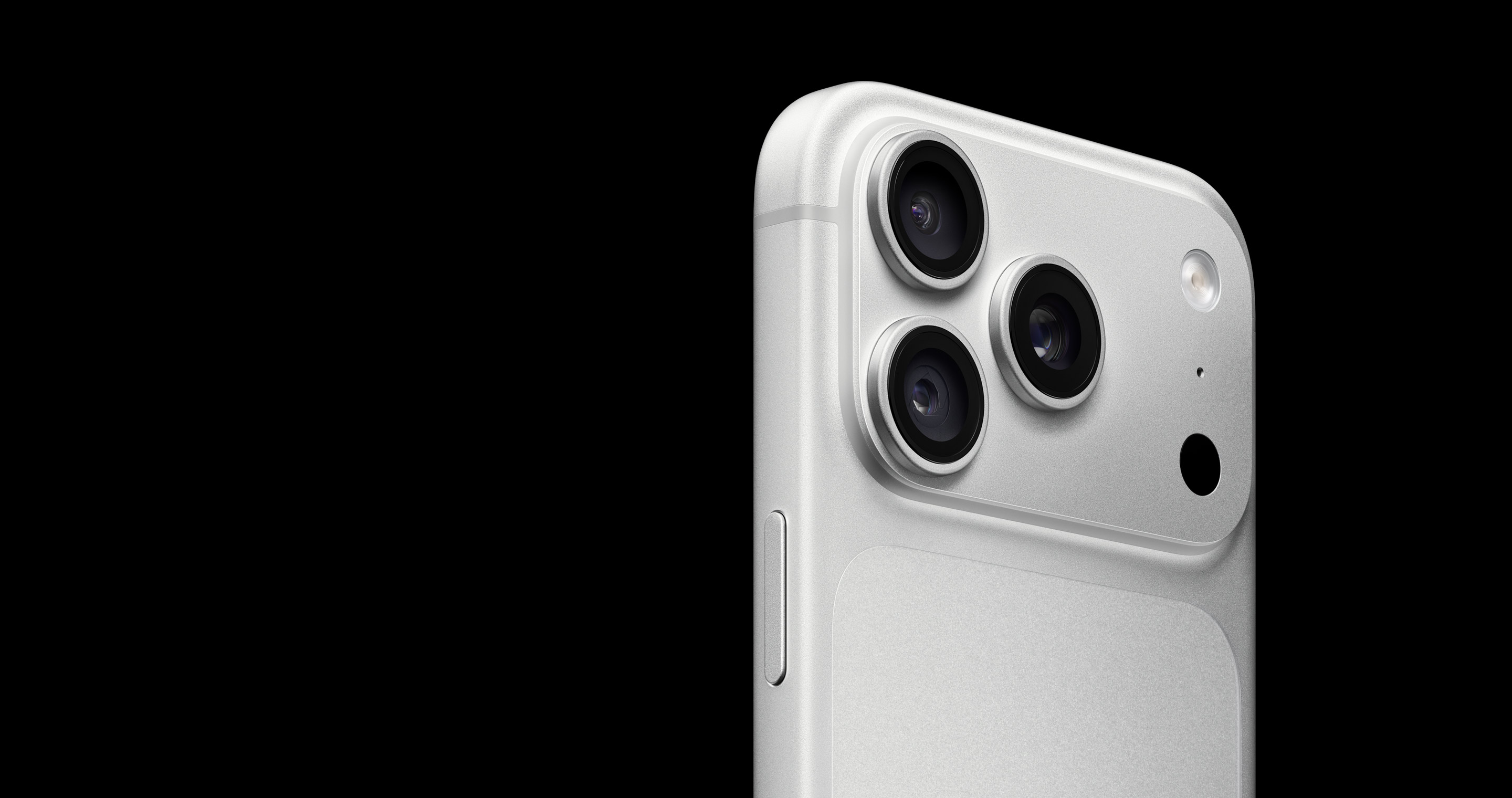 Apple iPhone 18 Pro в цвете Silver — система камер Pro Fusion