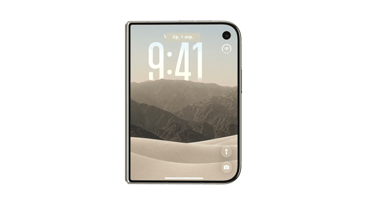 Apple iPhone Duo — внешний дисплей
